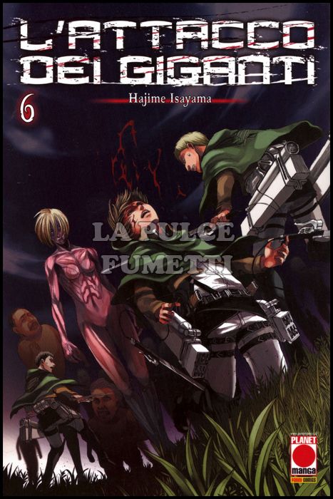 GENERATION MANGA #     6 - L'ATTACCO DEI GIGANTI 6 - 3A RISTAMPA